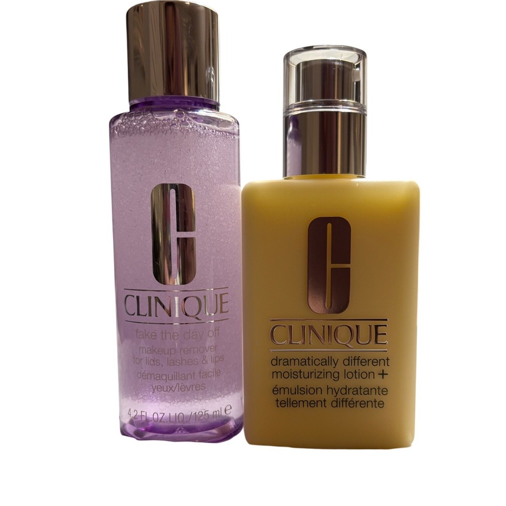 Clinique Makeup Remover Dramatically Different Moisturizing Lotion Set